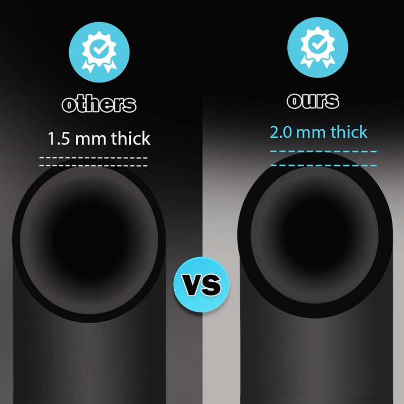 TOCBEUU 8.5 Inches Inner Tube& Outer tire for Electric Scooter, 50/75-6.1 Inflated Tire, 8 1/2 Replacement Wheel, Rubber Tyre for Gotrax GXL V2/ XR/Apex XL/ & Xiaomi M365/M365 Pro/Pro 2/1S Black (1Set) - Image 3